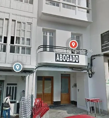 Oktheway Praza Do Conde Apartment Puentedeume Exterior photo